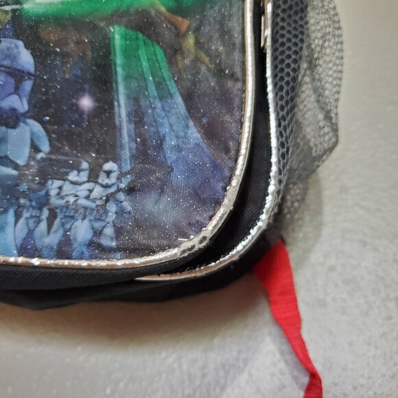 Star Wars Backpack Black Red Kids School - Picture 9 of 12